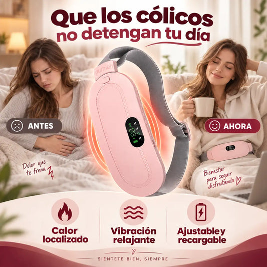 Cinturón térmico inteligente | Que los cólicos no detengan tu día 💗
