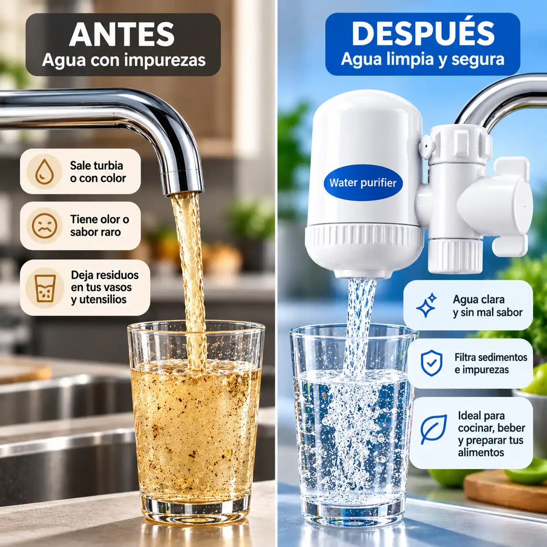 ¿Te preocupa el agua que usas todos los días?