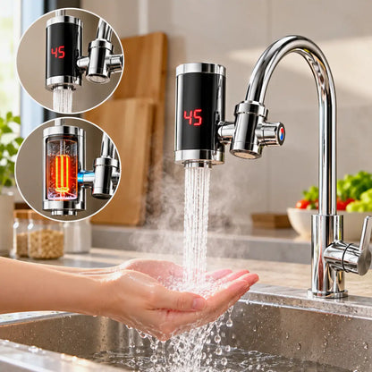 Grifo Electrico Calentador |  ¡Agua Caliente al instante!